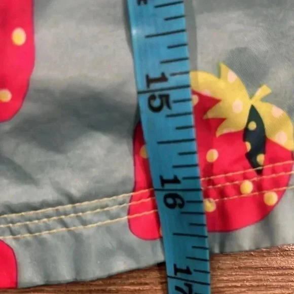 [2-3Y]NEXT  Strawberry Print Rain Windbreaker - Picture 6 of 8